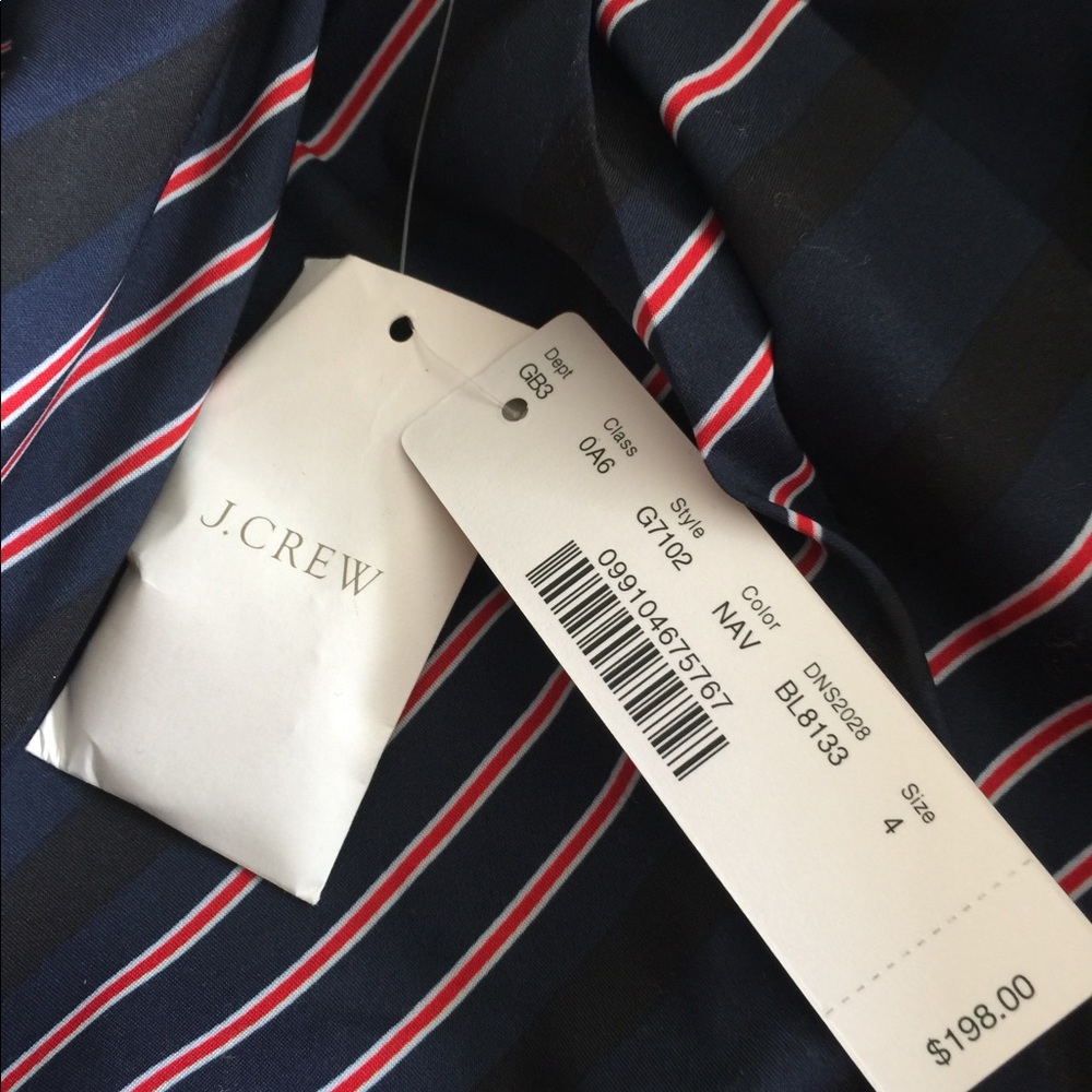 NWT JCrew navy blue Italian wool Dover blazer - Picture 8 of 13